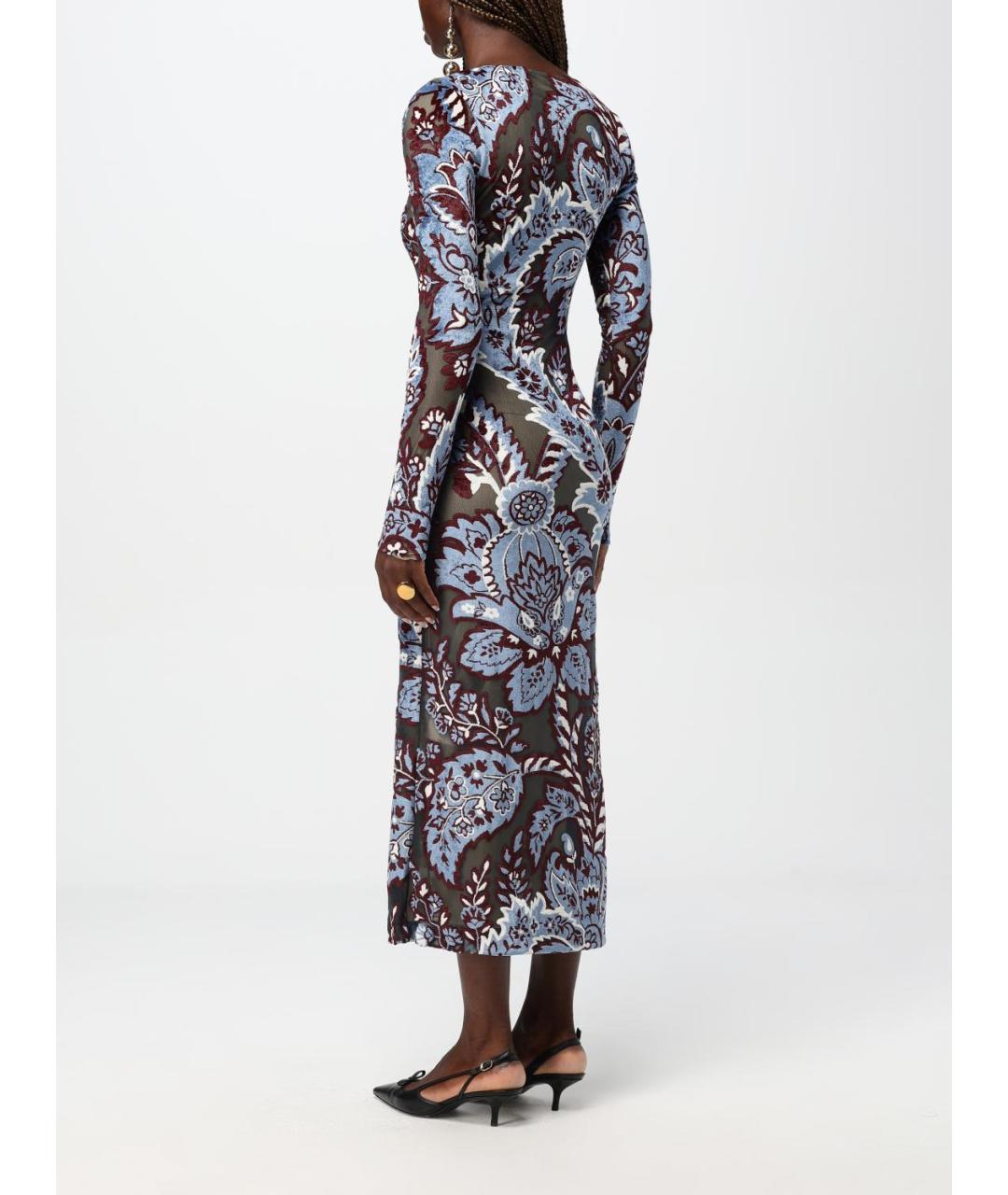 ETRO Мульти повседневное платье, фото 3