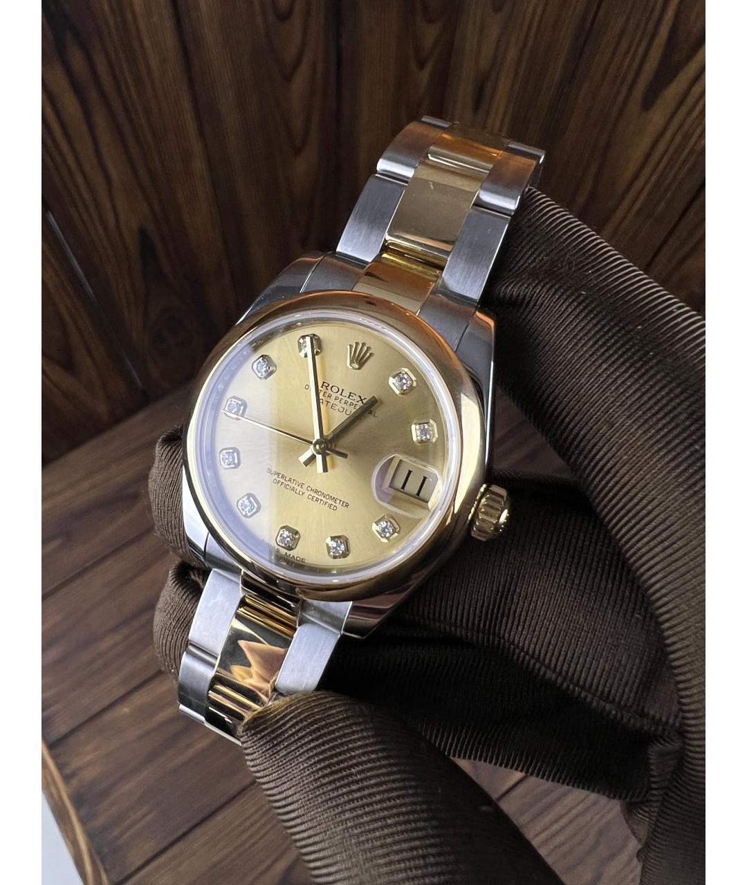 ROLEX Часы из желтого золота, фото 3
