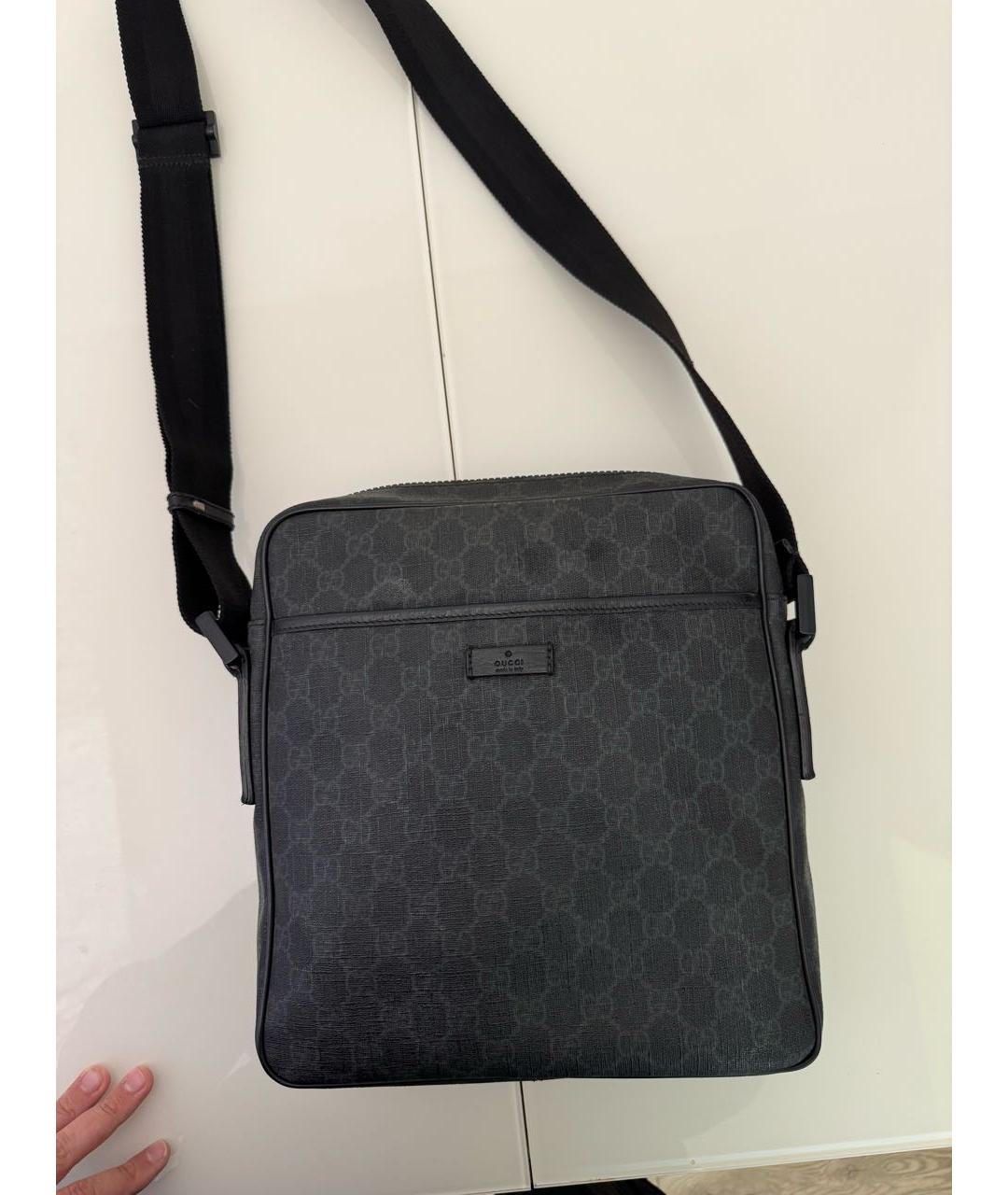 GUCCI Черная сумка на плечо, фото 9