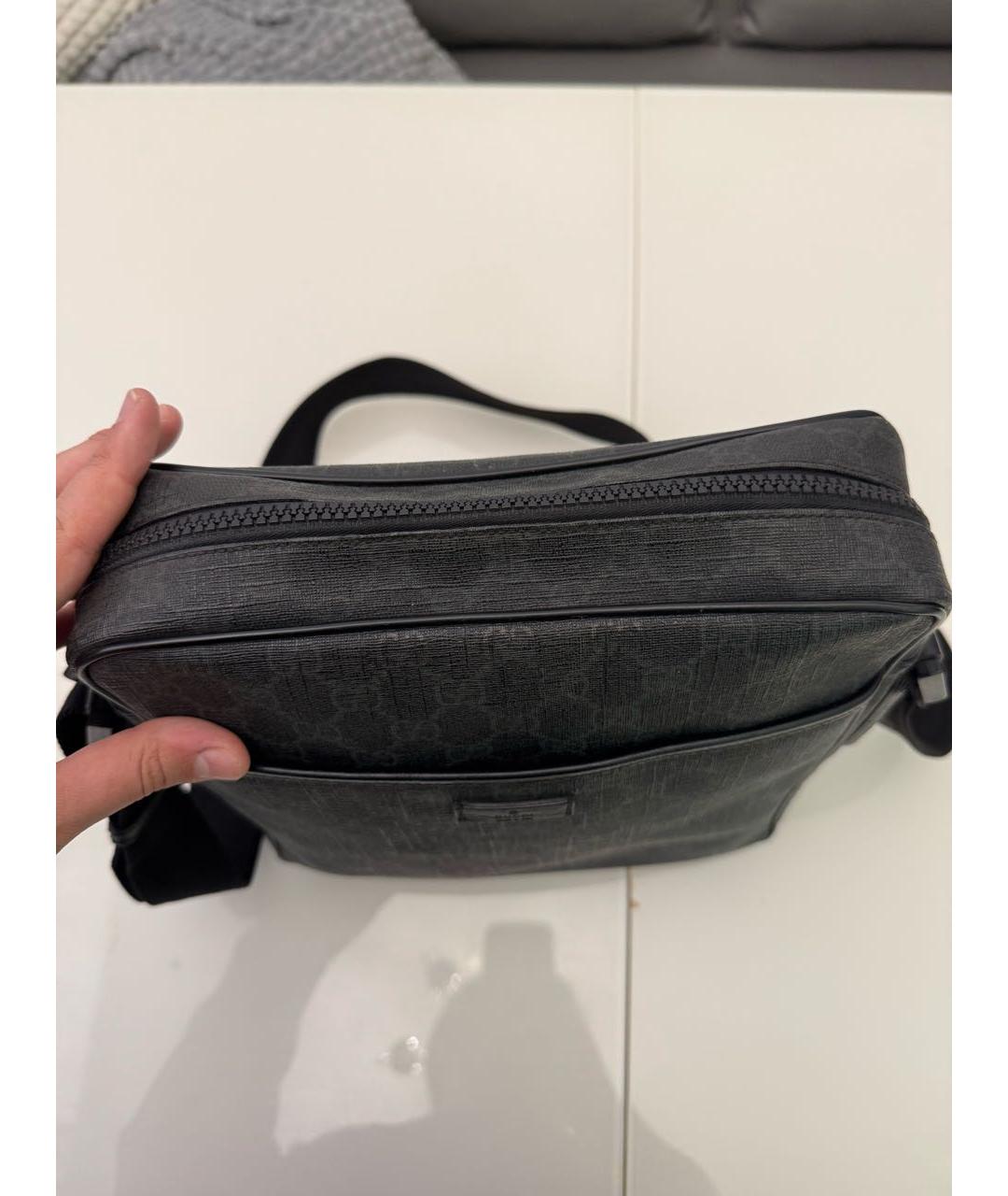 GUCCI Черная сумка на плечо, фото 2