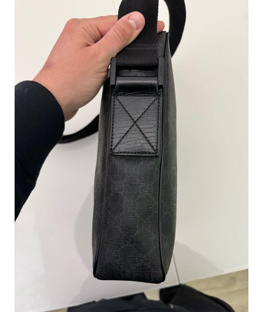 GUCCI Черная сумка на плечо, фото 4