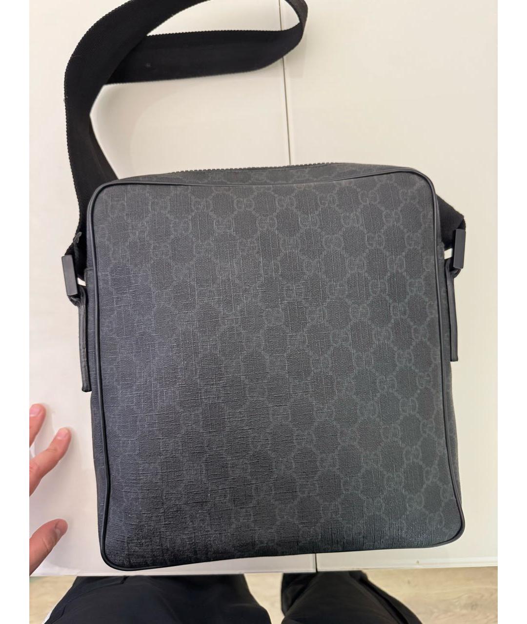 GUCCI Черная сумка на плечо, фото 6