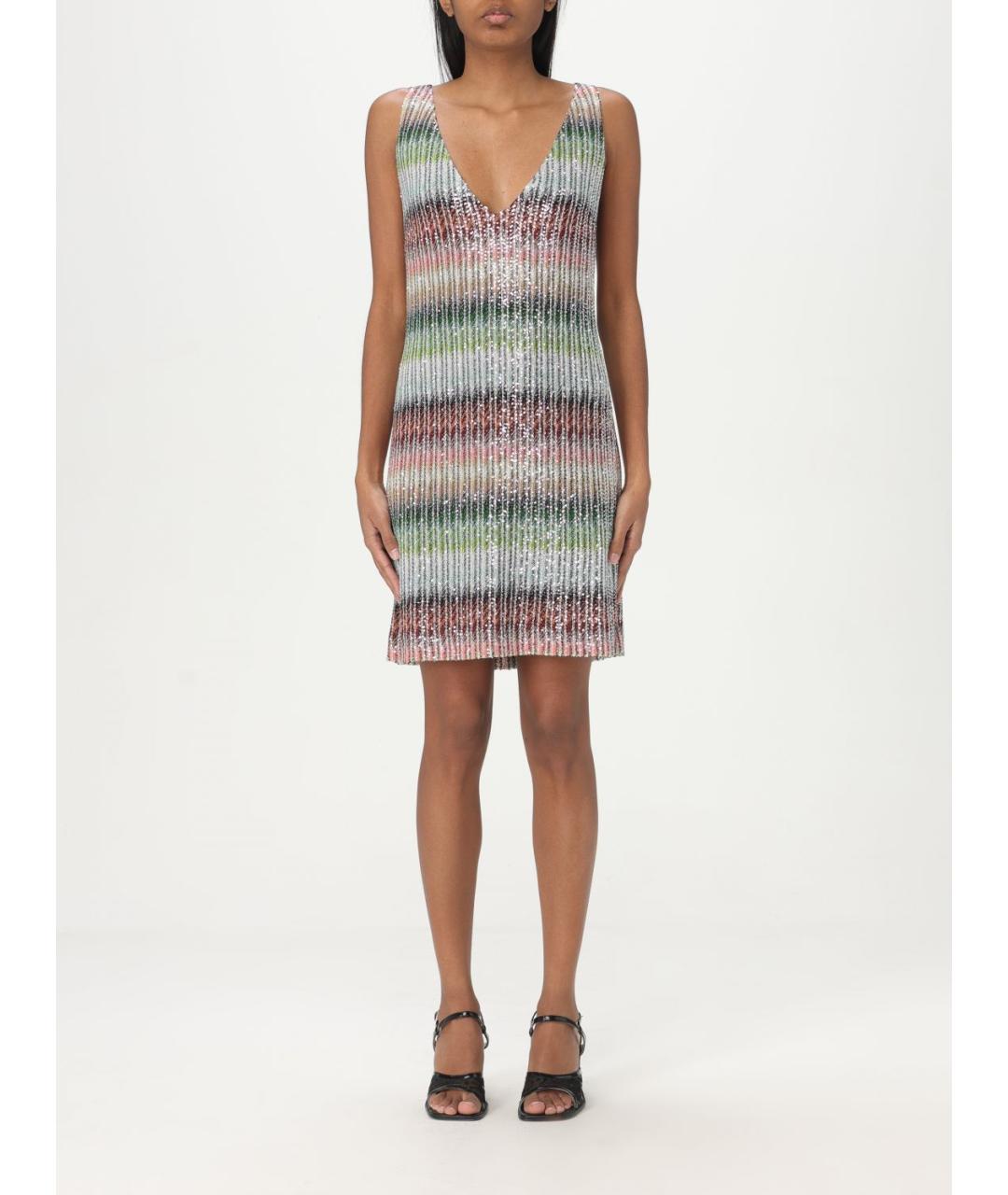 MISSONI Мульти коктейльное платье, фото 5