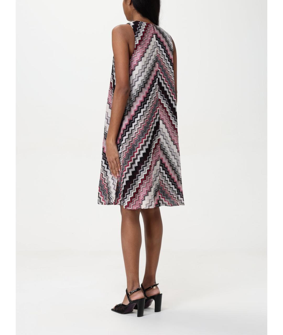 MISSONI Мульти вискозное повседневное платье, фото 3