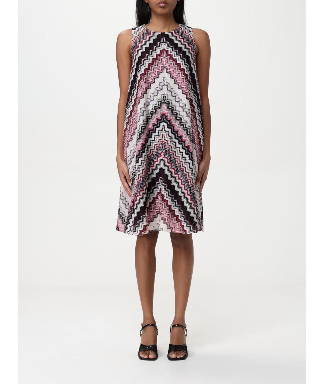 MISSONI Мульти вискозное повседневное платье, фото 2