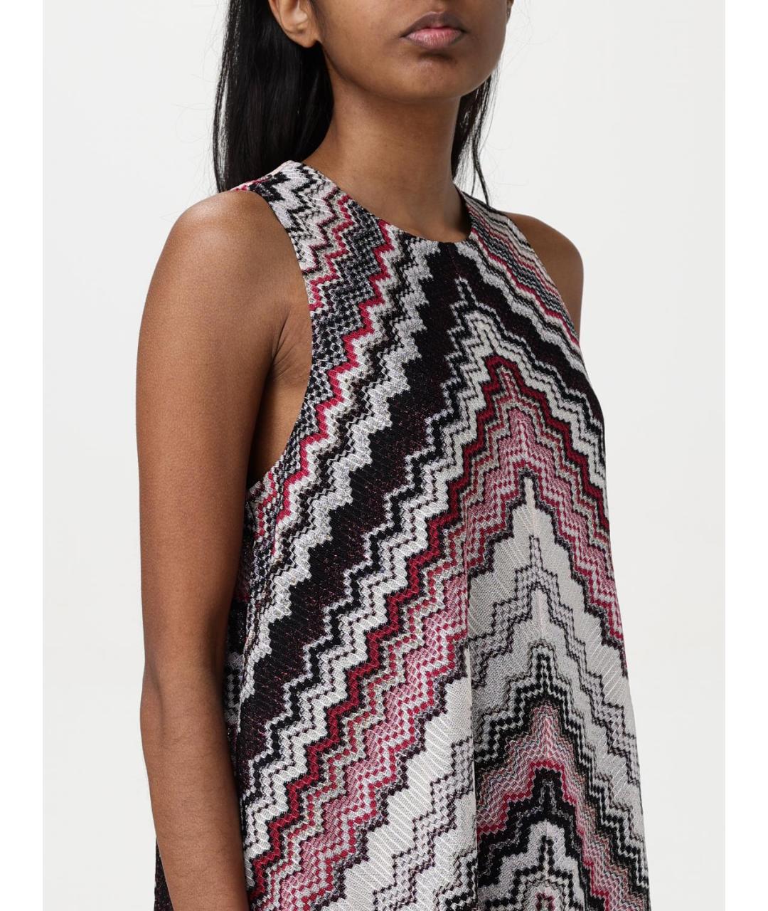 MISSONI Мульти вискозное повседневное платье, фото 4