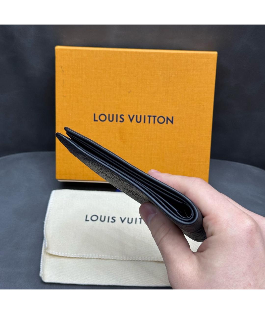 LOUIS VUITTON Кожаный кошелек, фото 4