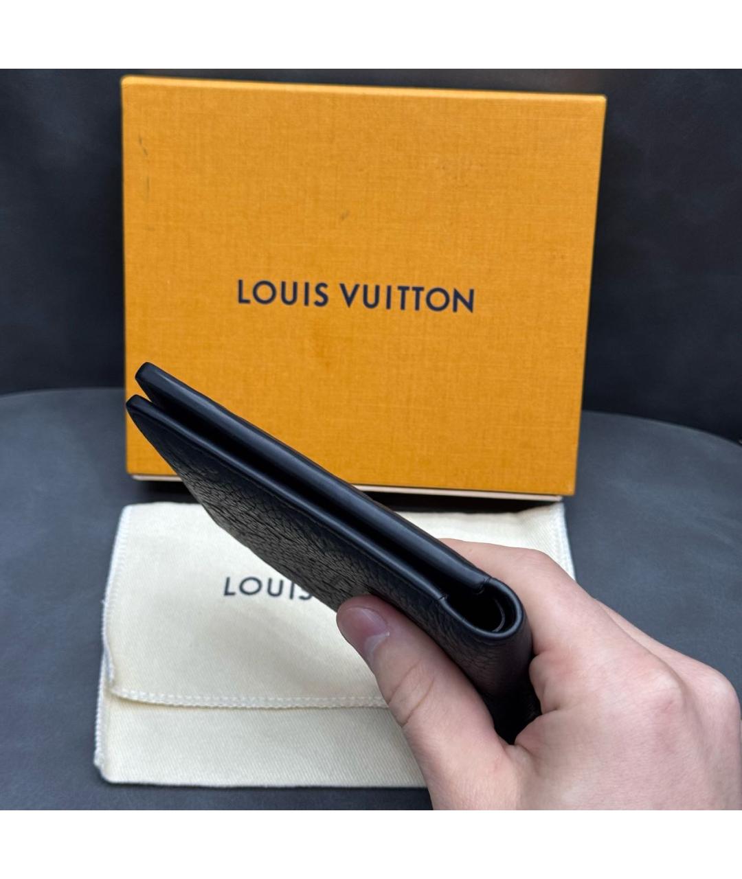 LOUIS VUITTON Кожаный кошелек, фото 3