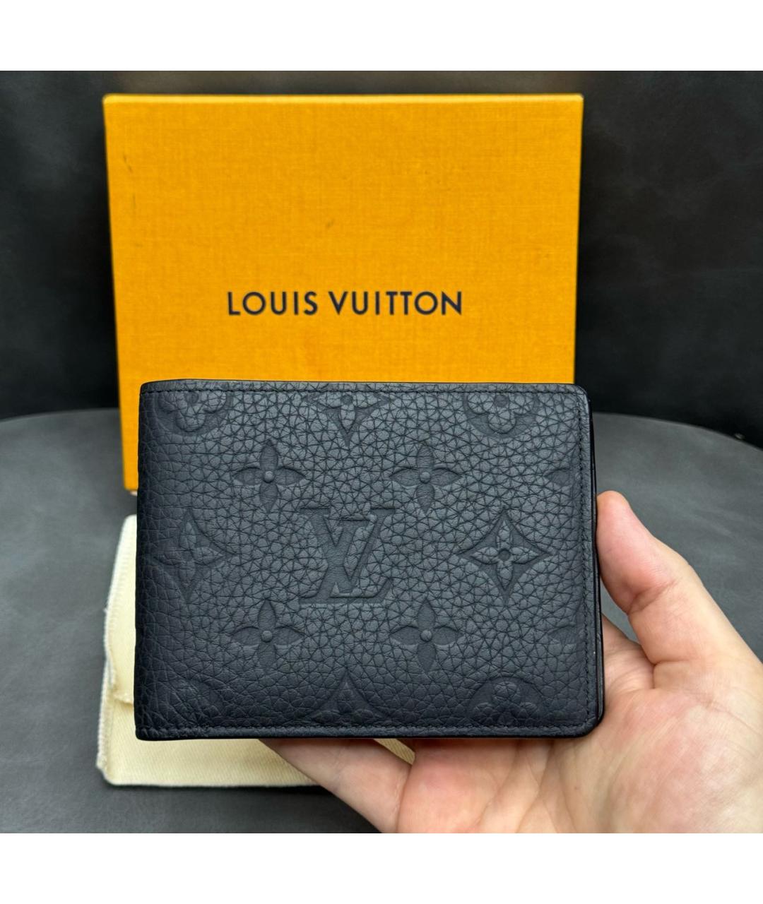LOUIS VUITTON Кожаный кошелек, фото 8