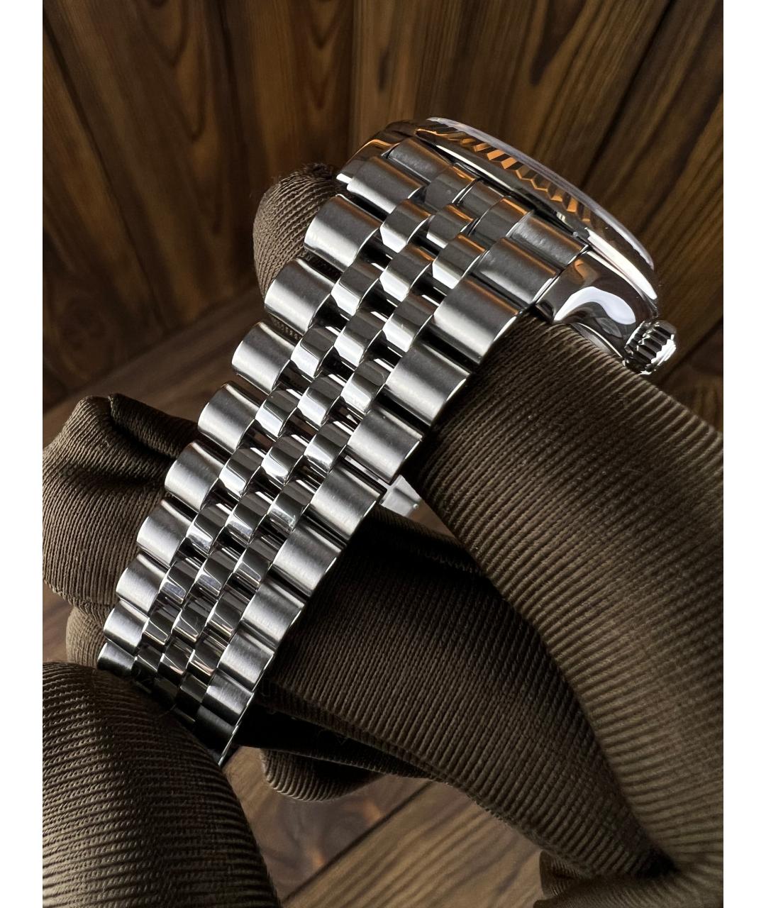 ROLEX Фиолетовые часы, фото 8