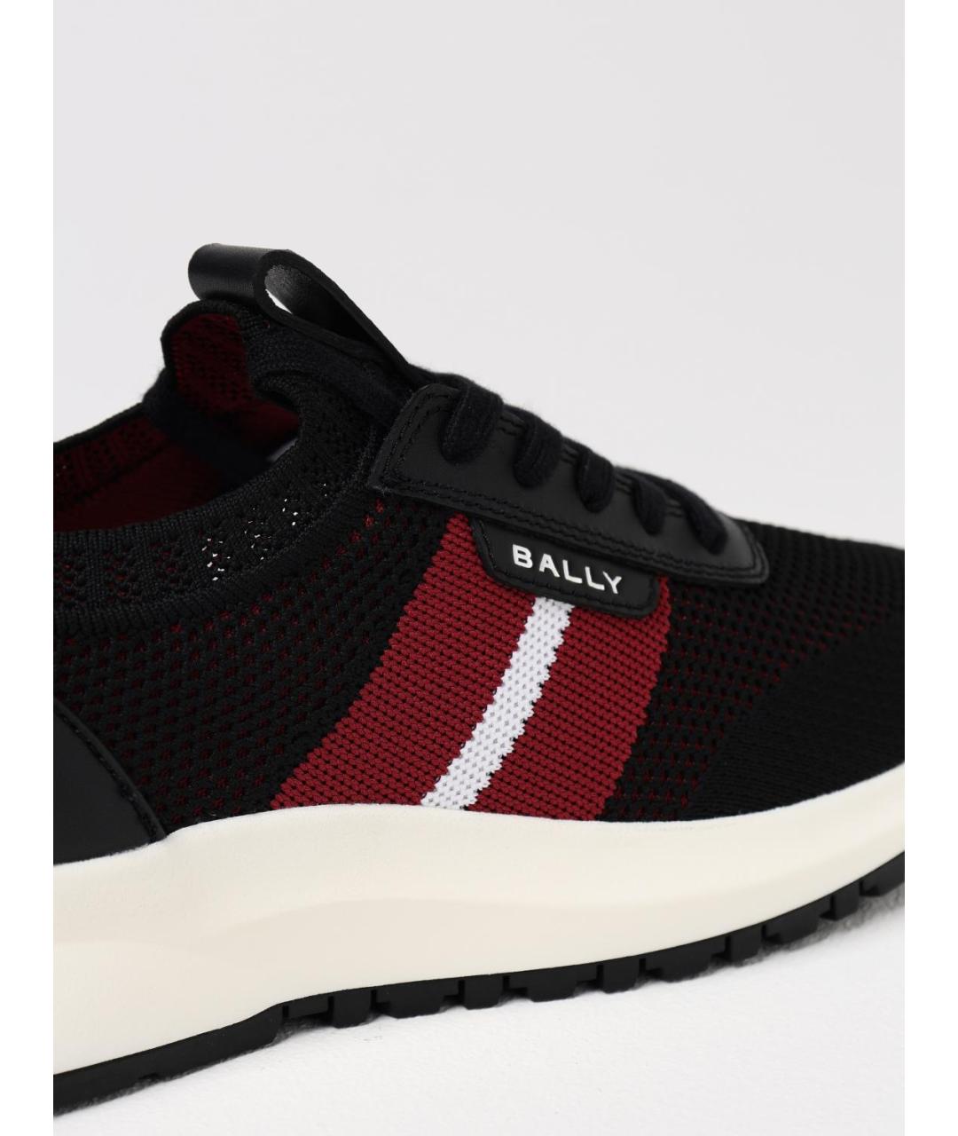 BALLY Черные синтетические кроссовки, фото 4