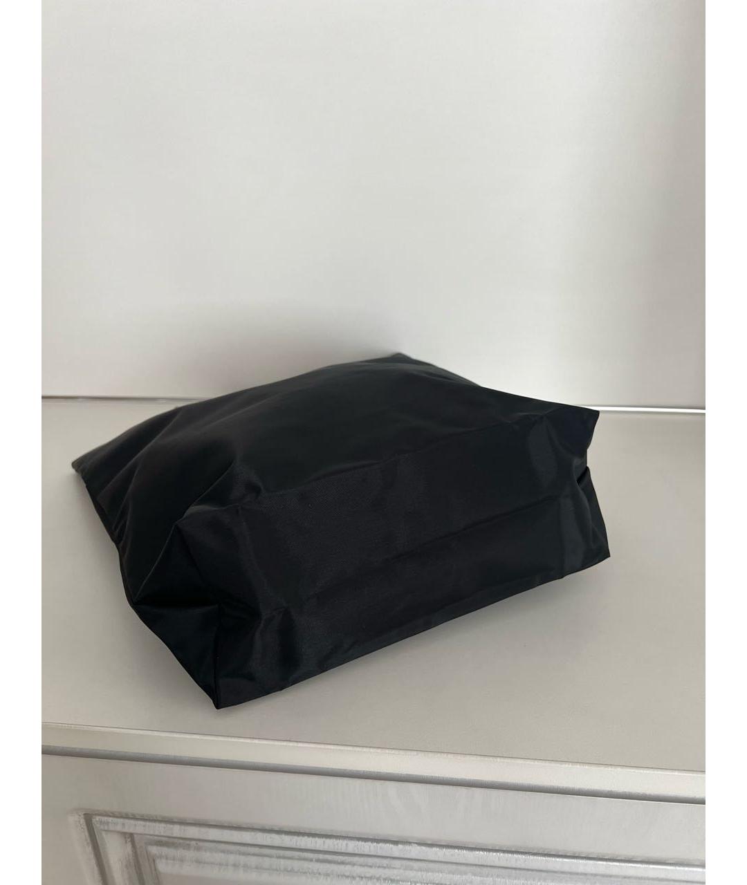 LONGCHAMP Черная синтетическая дорожная/спортивная сумка, фото 3
