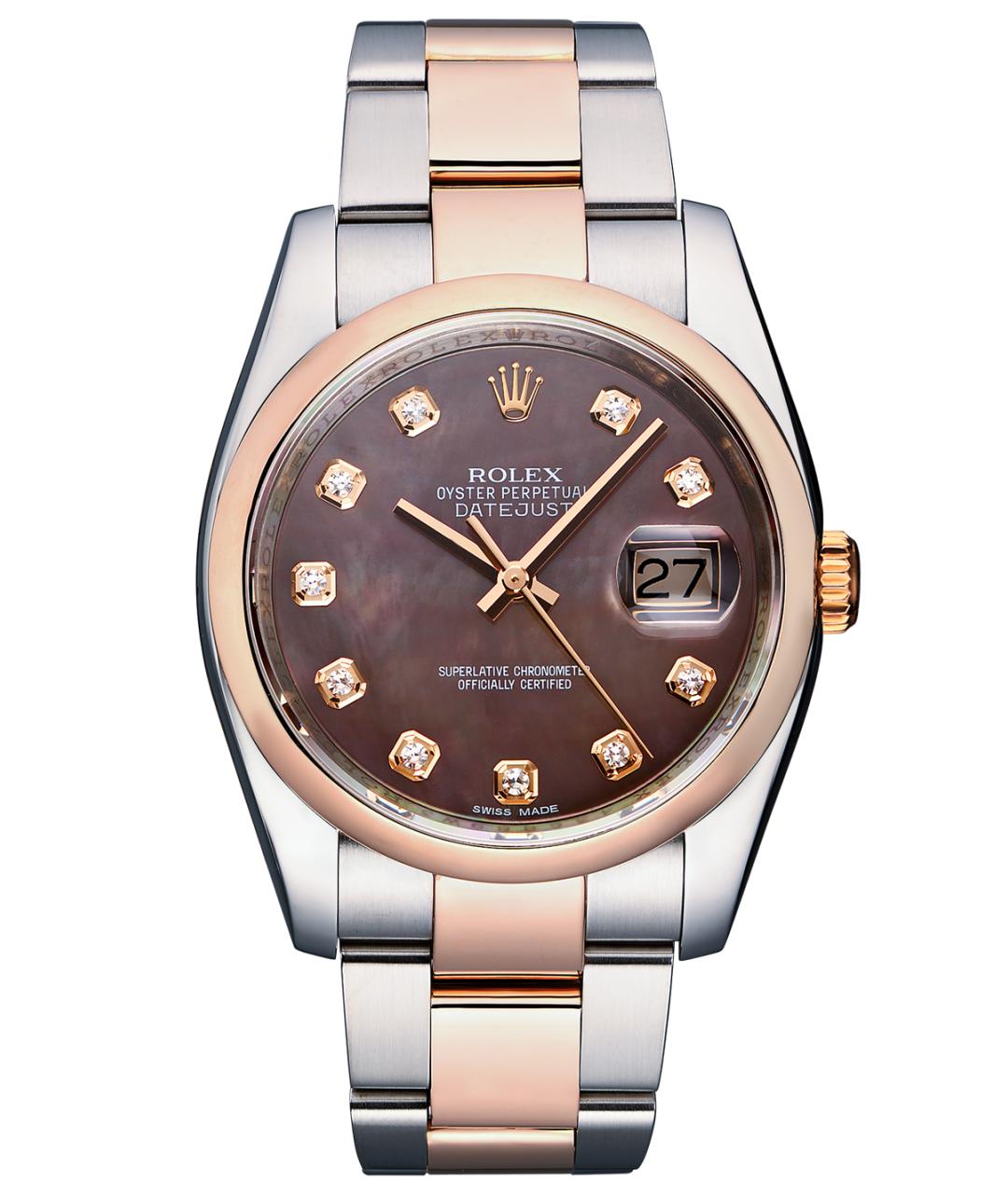 ROLEX Часы из розового золота, фото 1