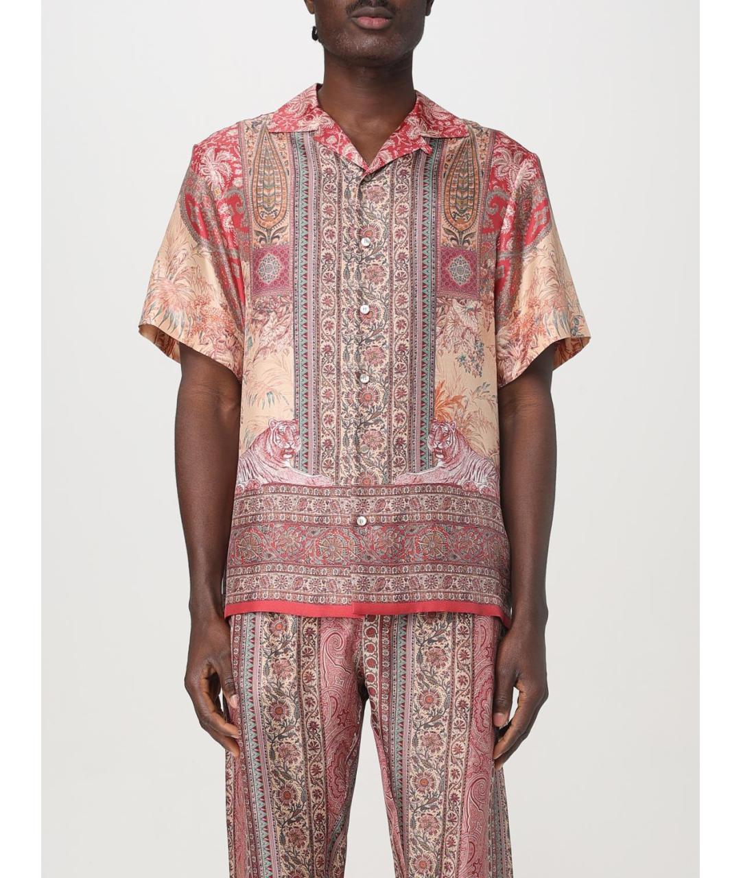 ETRO Мульти шелковая кэжуал рубашка, фото 2