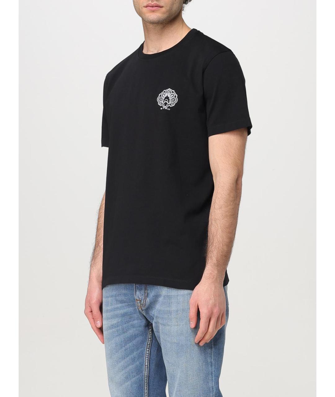 ETRO Черная футболка, фото 5