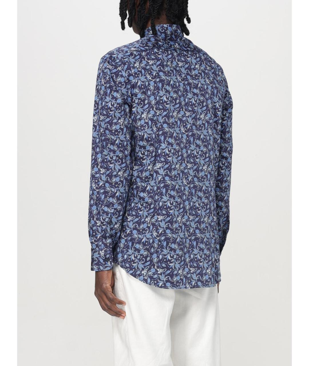 ETRO Синяя кэжуал рубашка, фото 3