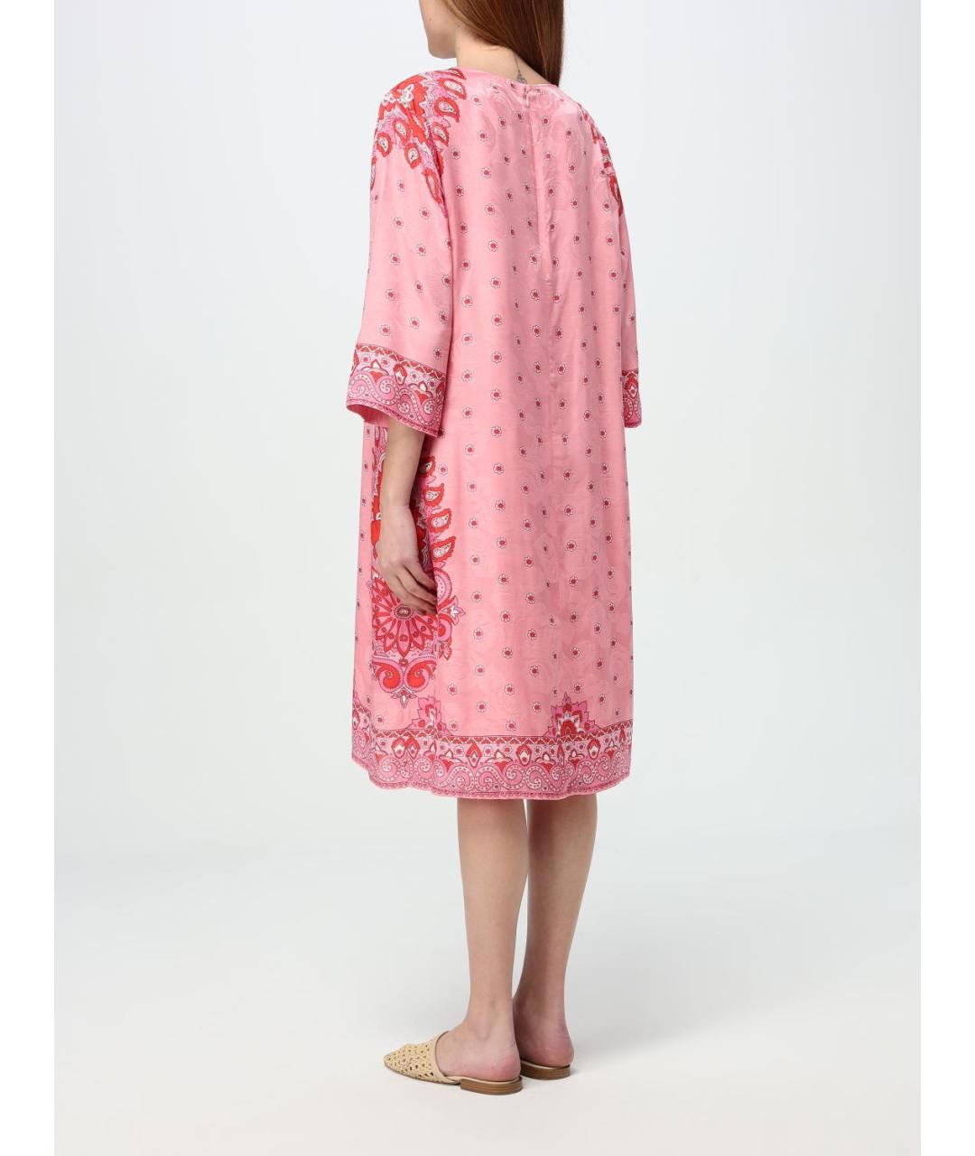 ETRO Розовое повседневное платье, фото 3