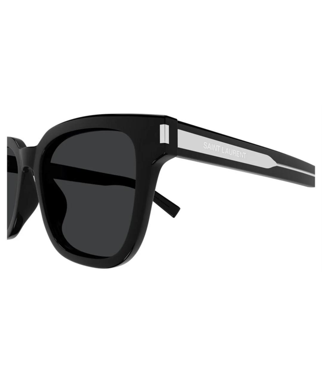 SAINT LAURENT Черные солнцезащитные очки, фото 3