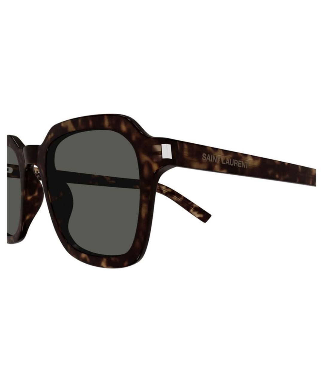SAINT LAURENT Мульти пластиковые солнцезащитные очки, фото 3