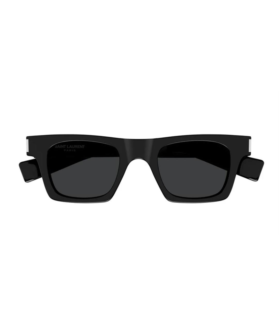 SAINT LAURENT Черные солнцезащитные очки, фото 2