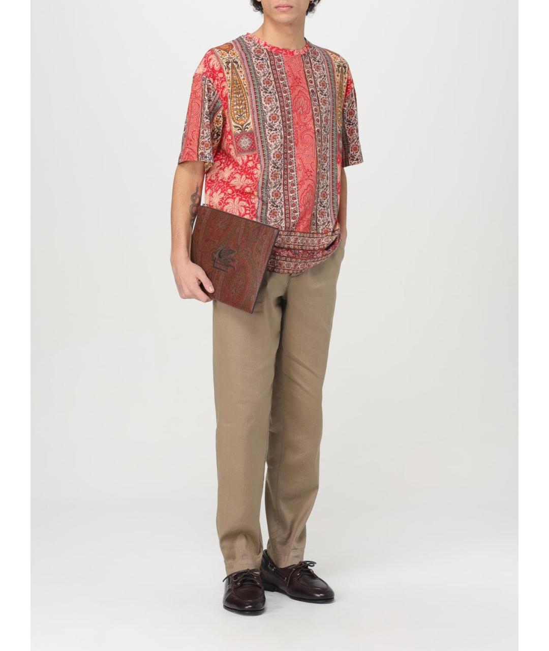 ETRO Мульти хлопковая футболка, фото 3