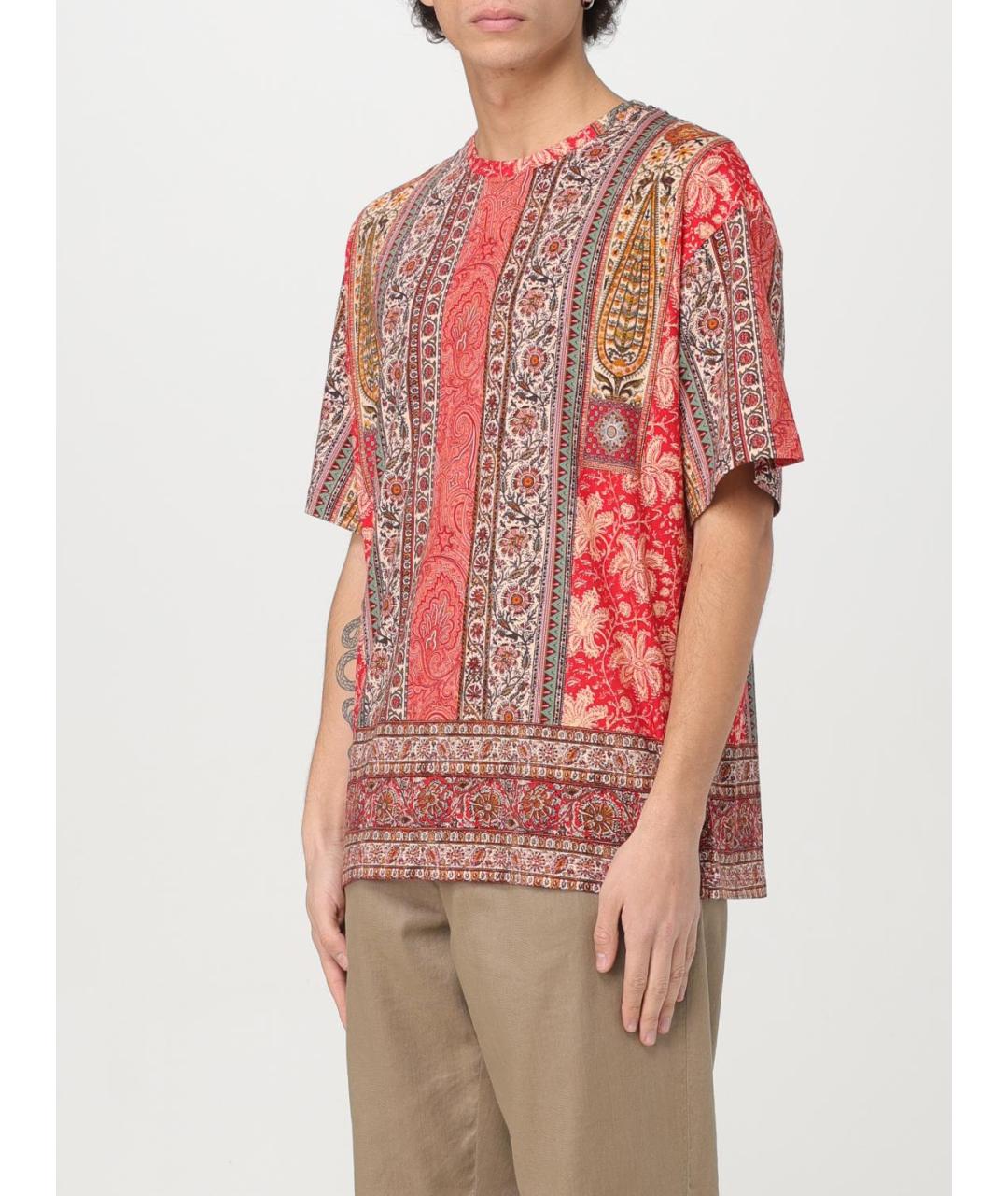 ETRO Мульти хлопковая футболка, фото 5