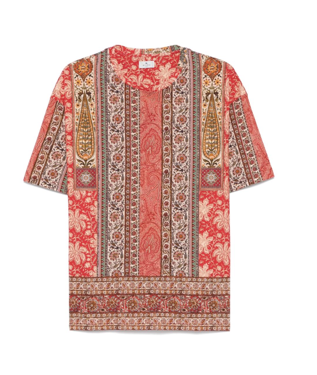 ETRO Мульти хлопковая футболка, фото 1