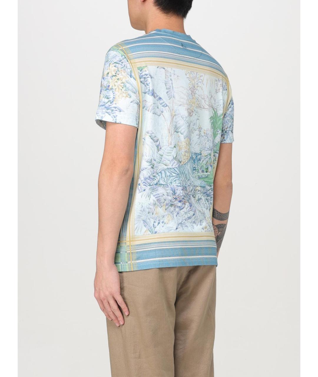 ETRO Мульти хлопковая футболка, фото 4