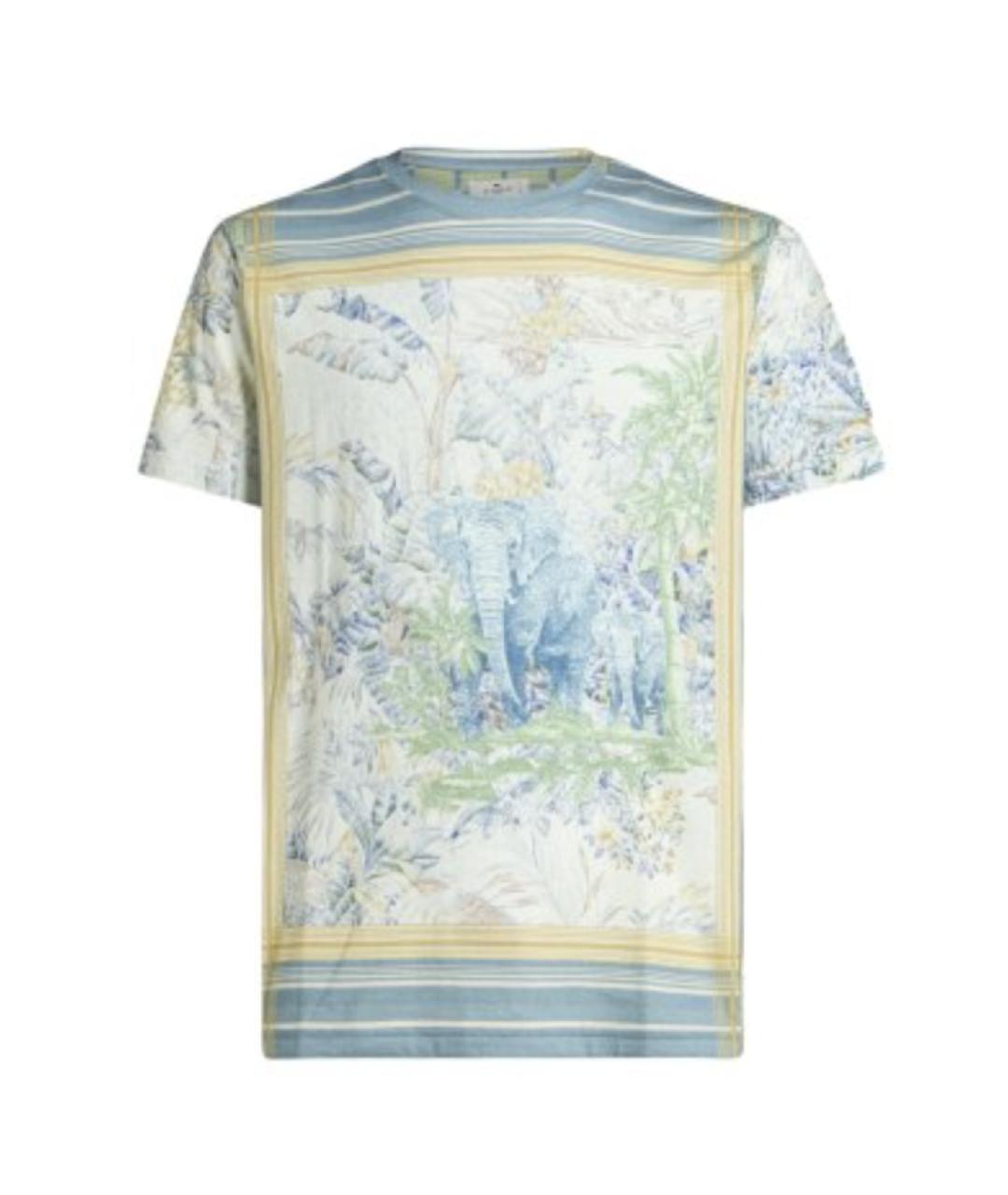 ETRO Мульти хлопковая футболка, фото 1