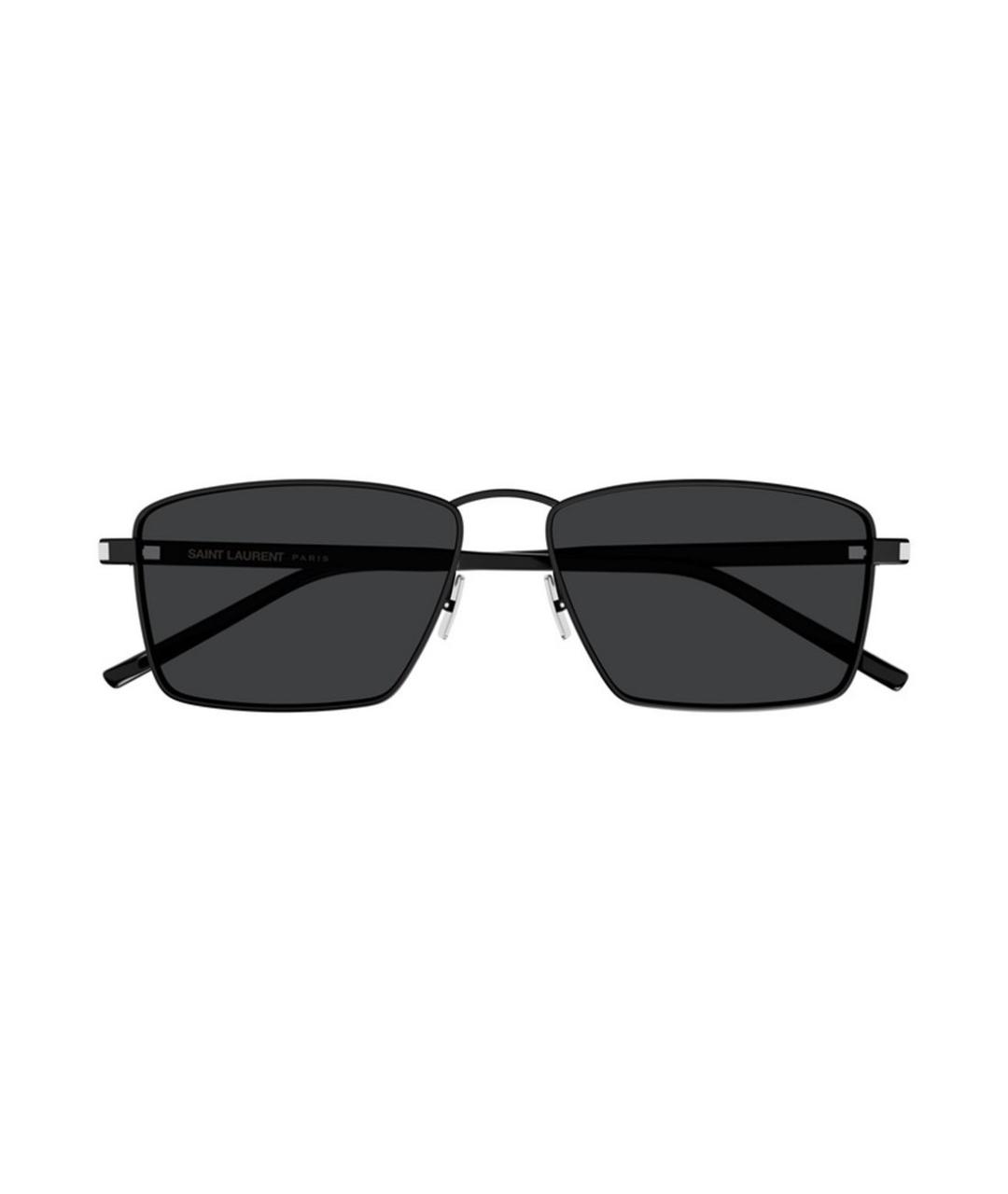 SAINT LAURENT Черные солнцезащитные очки, фото 2