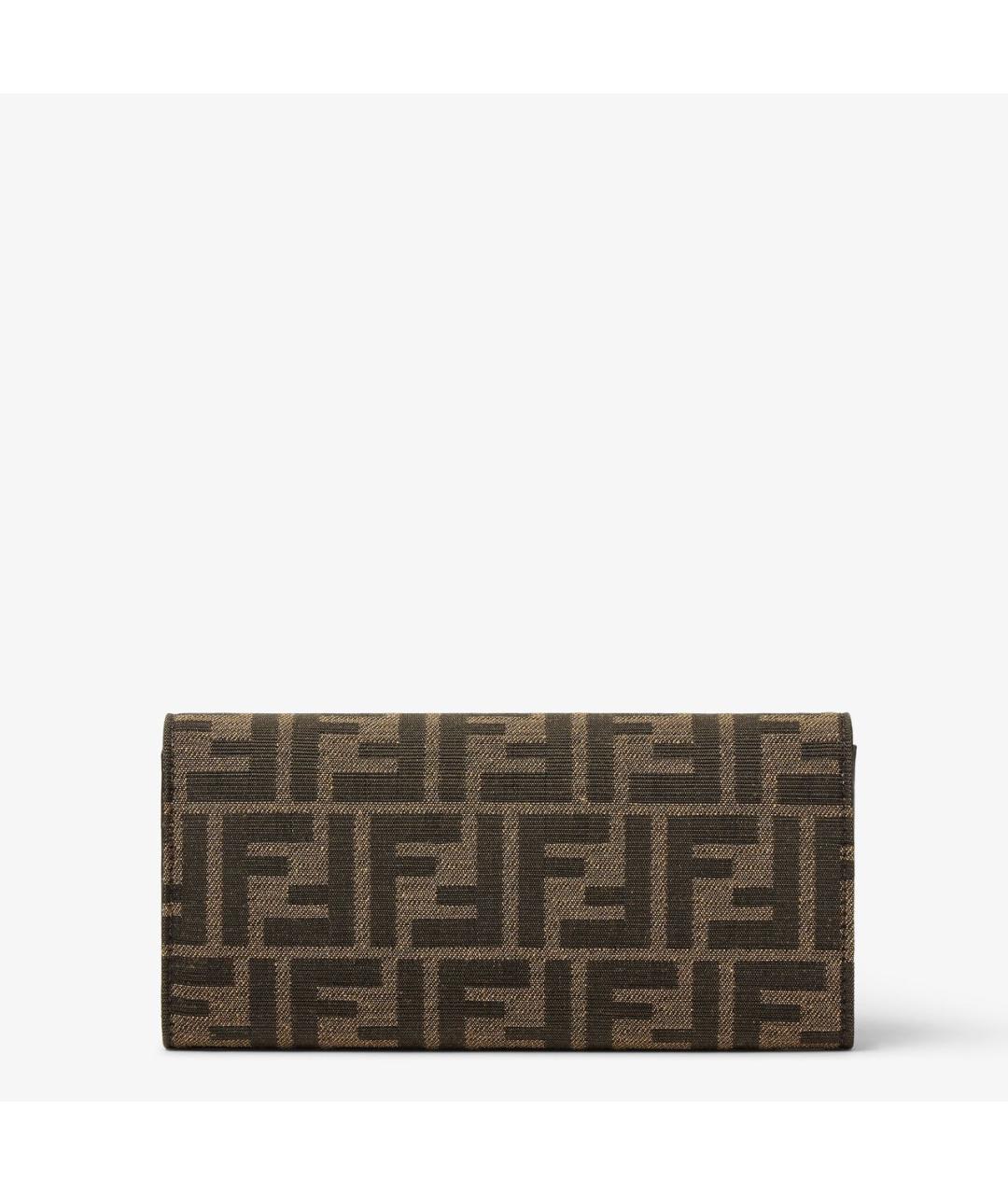 FENDI Коричневый кошелек, фото 3