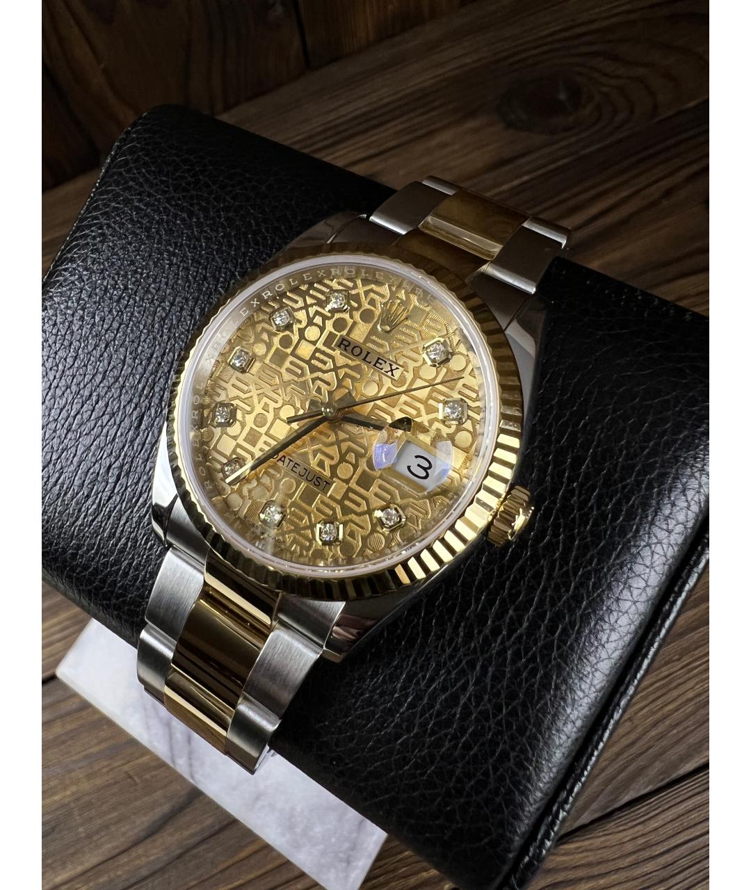 ROLEX Часы из желтого золота, фото 3