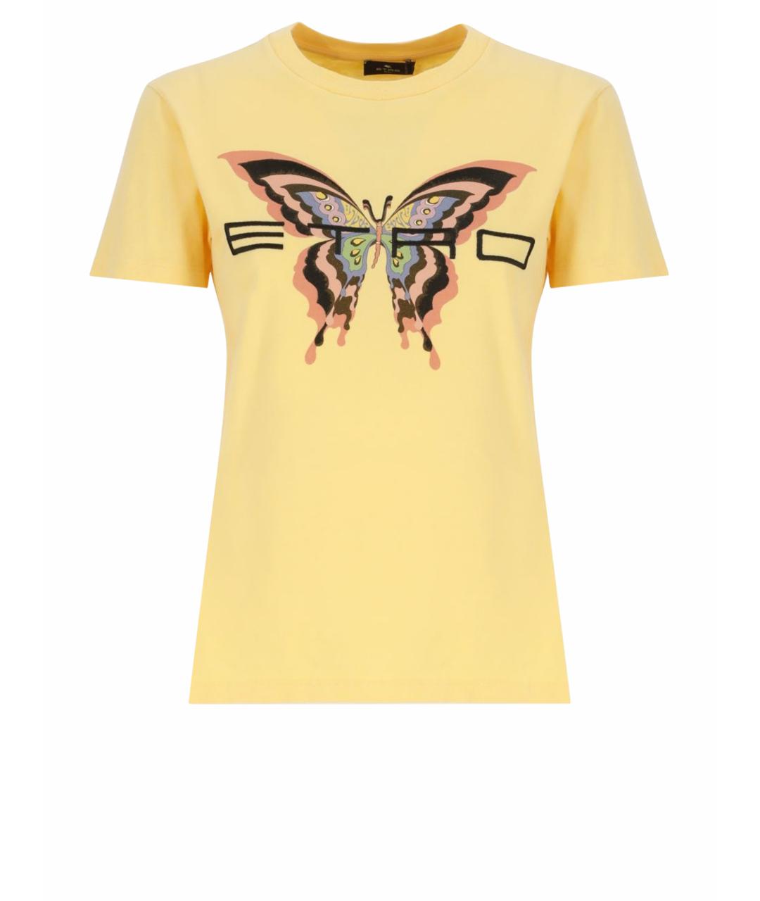 ETRO Желтая футболка, фото 1