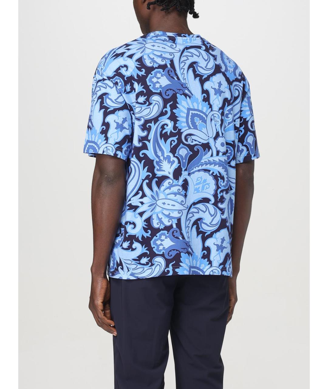ETRO Синяя футболка, фото 4
