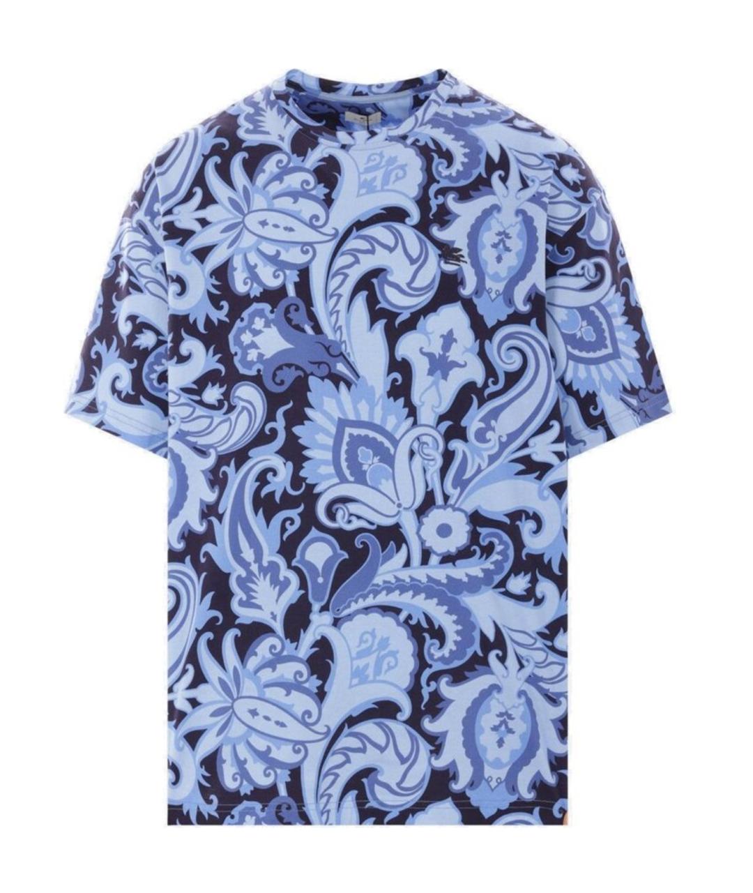 ETRO Синяя футболка, фото 1