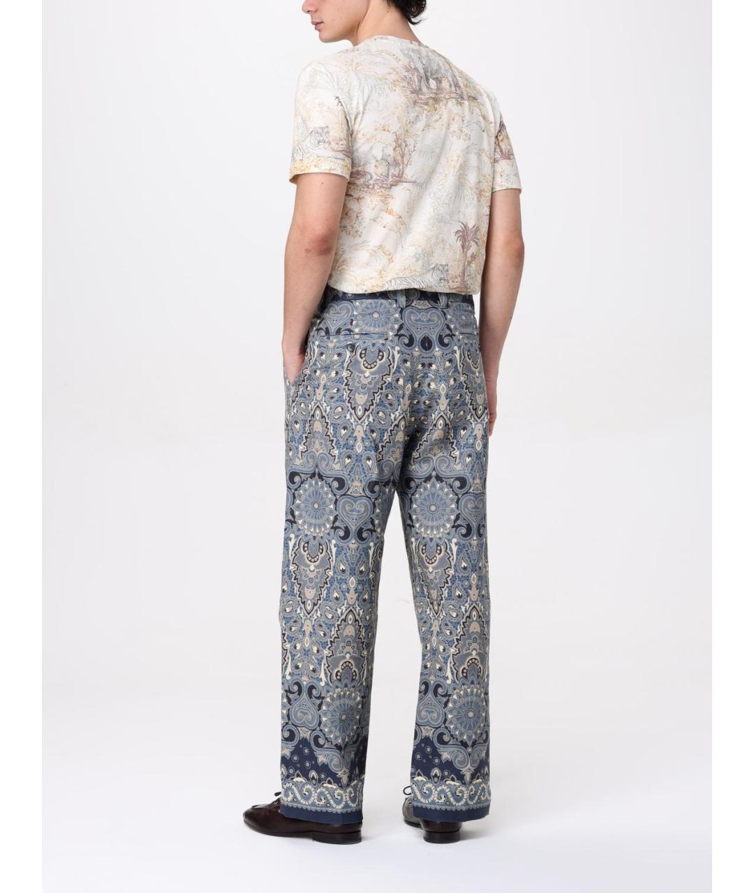 ETRO Мульти хлопковая футболка, фото 3