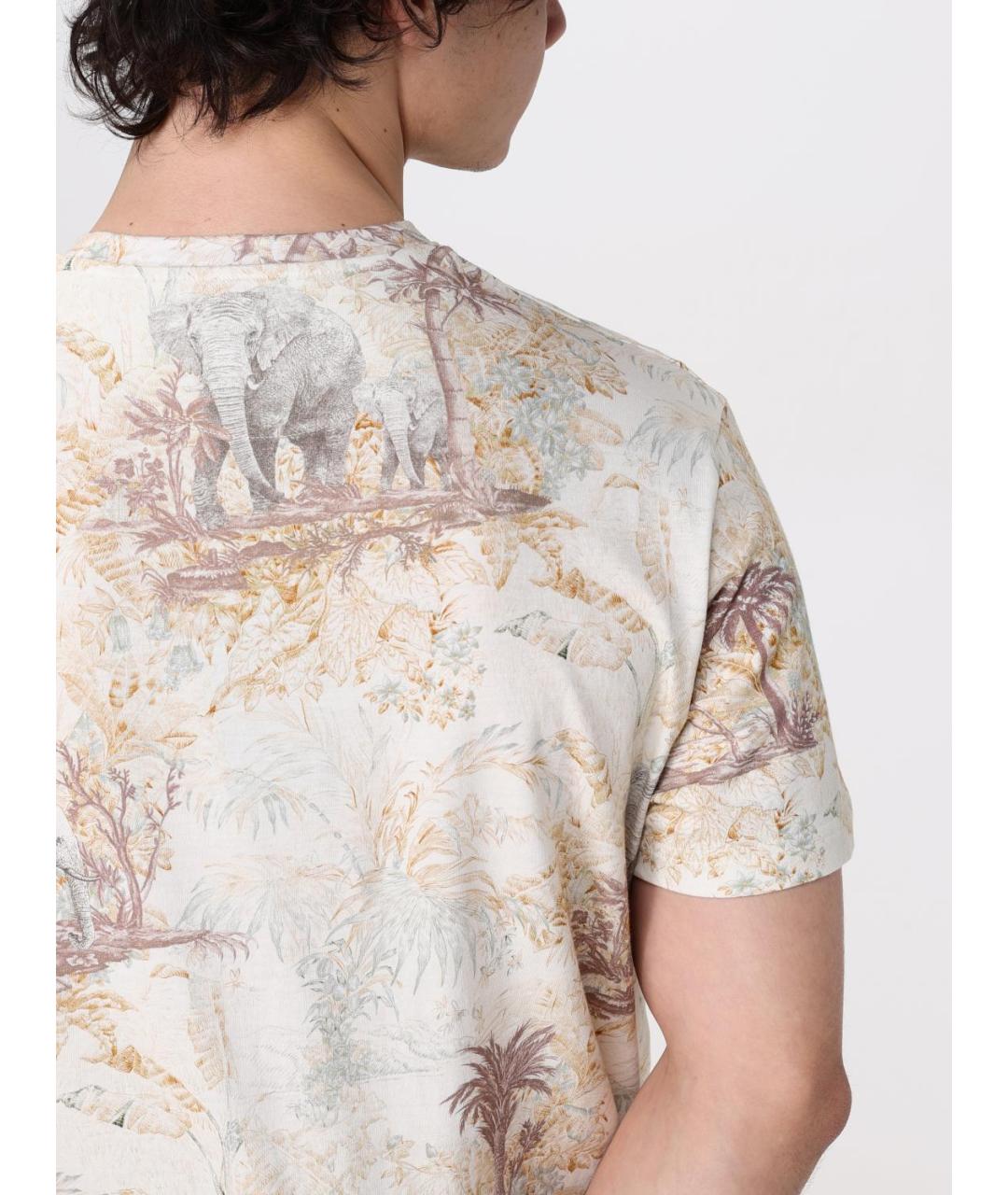ETRO Мульти хлопковая футболка, фото 6