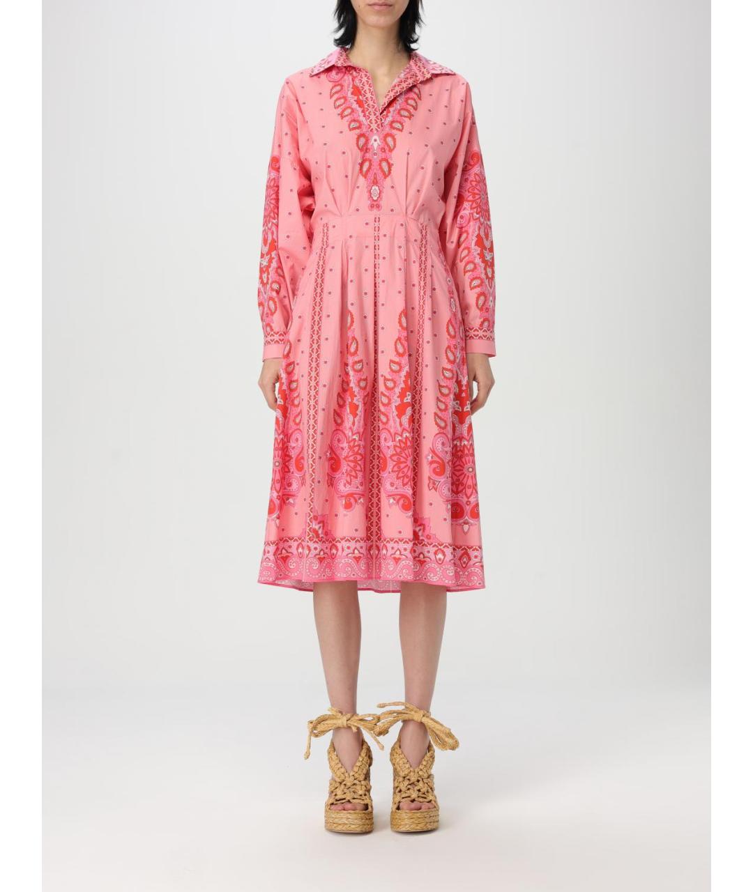 ETRO Розовое платье, фото 2