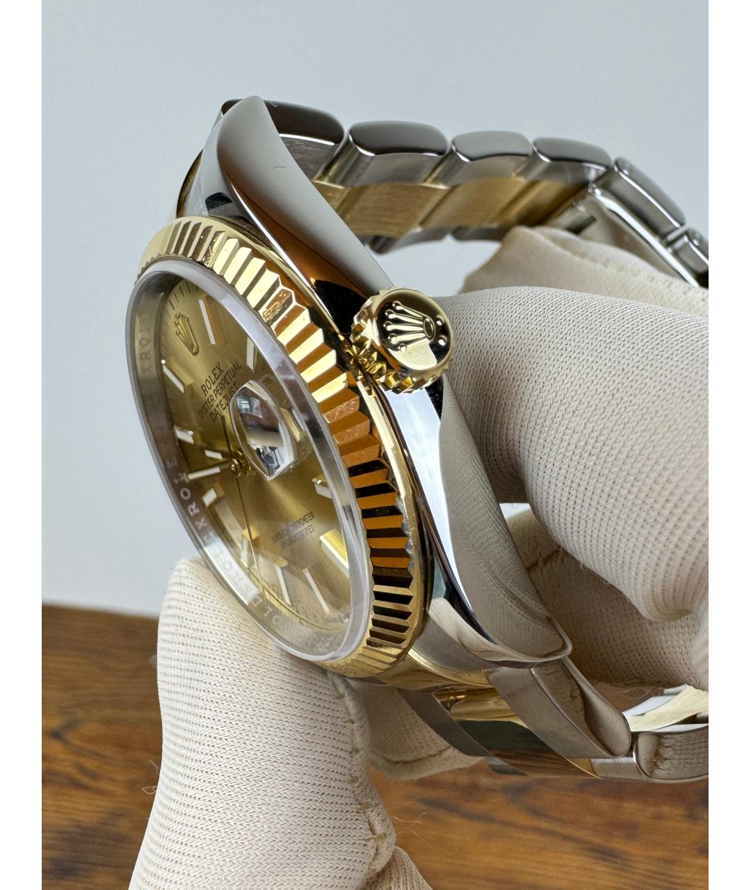 ROLEX Часы из желтого золота, фото 4