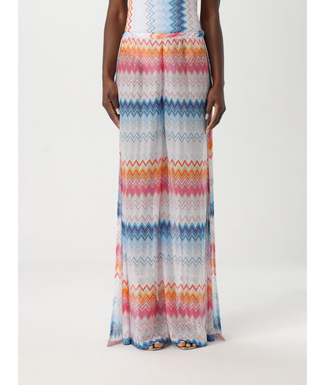 MISSONI Красные брюки широкие, фото 2