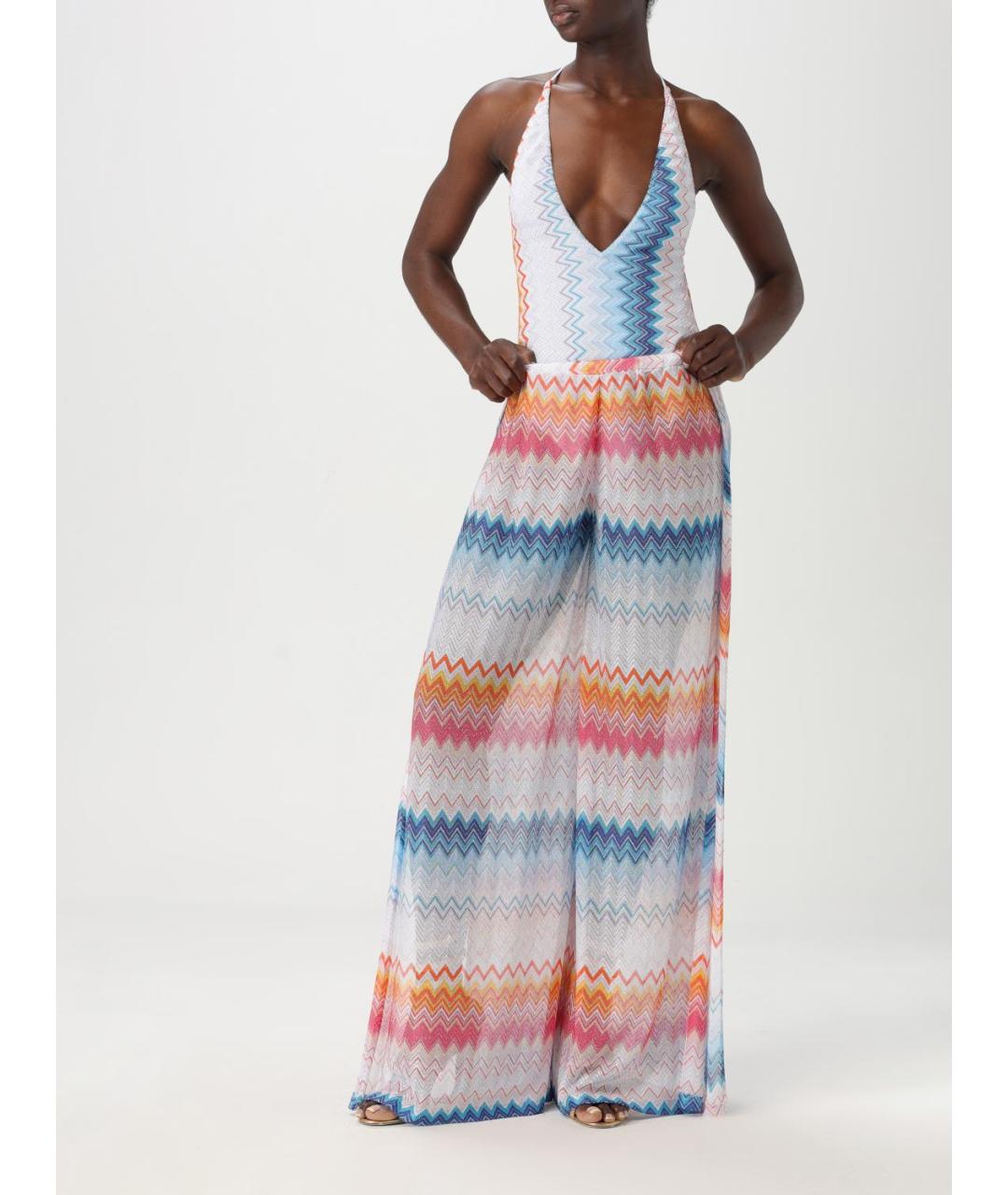 MISSONI Красные брюки широкие, фото 3