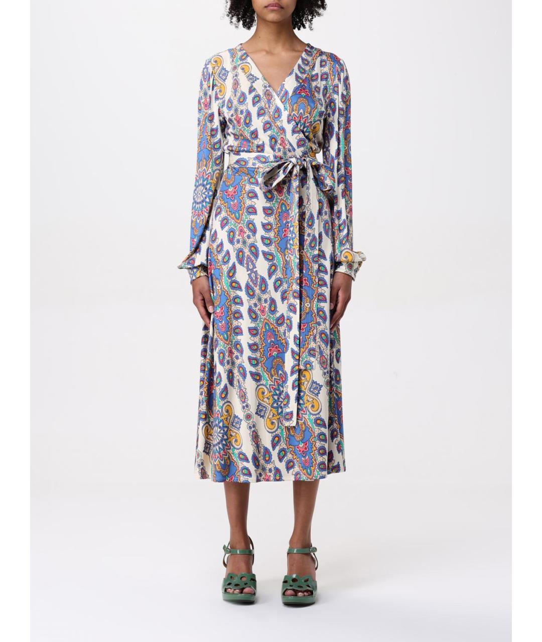 ETRO Мульти вискозное повседневное платье, фото 2
