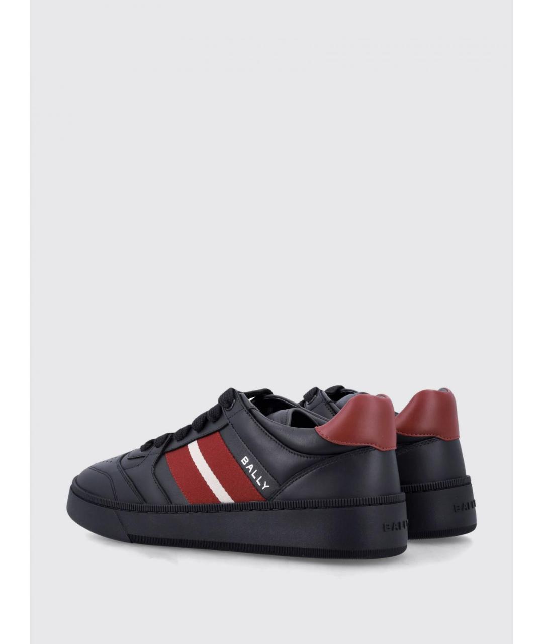 BALLY Черные низкие кроссовки / кеды, фото 3