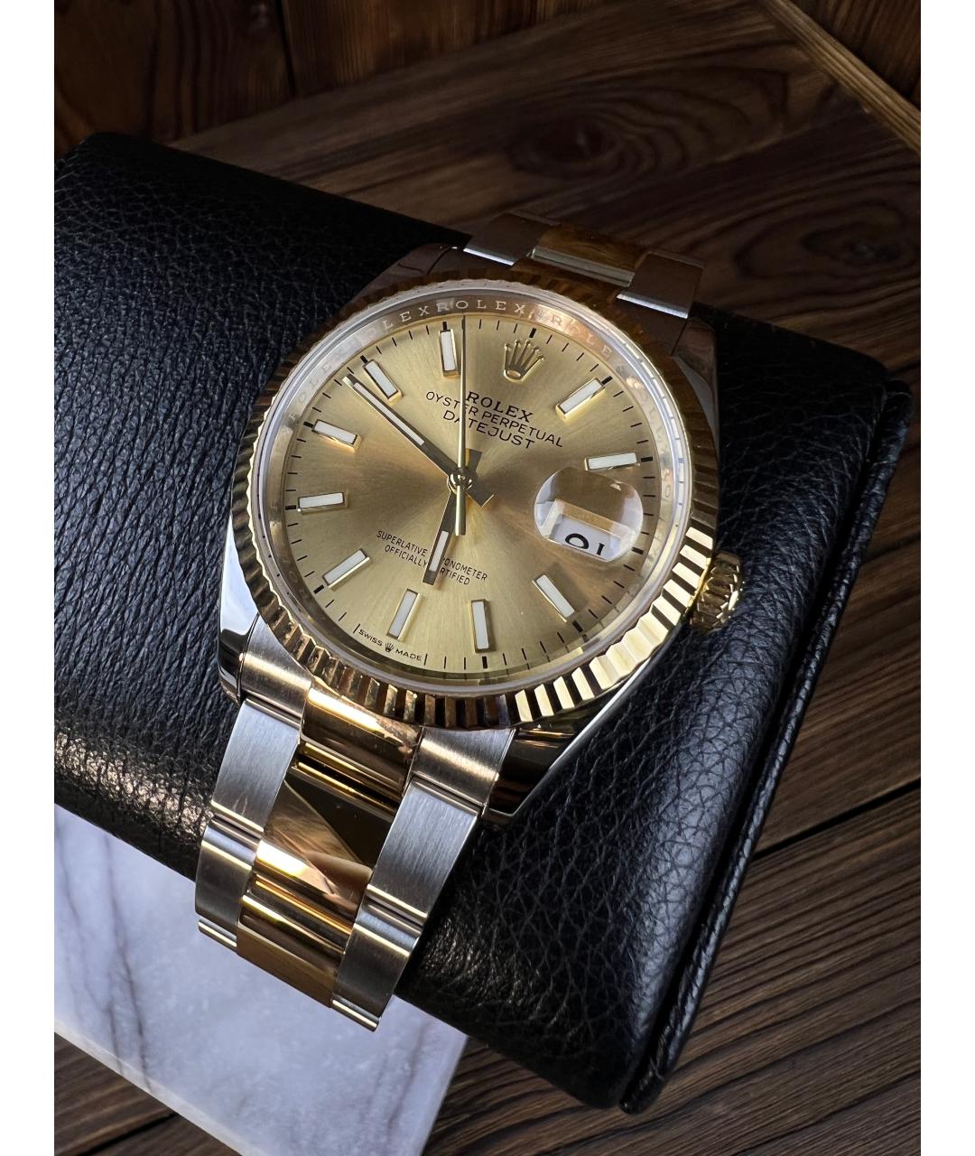 ROLEX Часы из желтого золота, фото 3