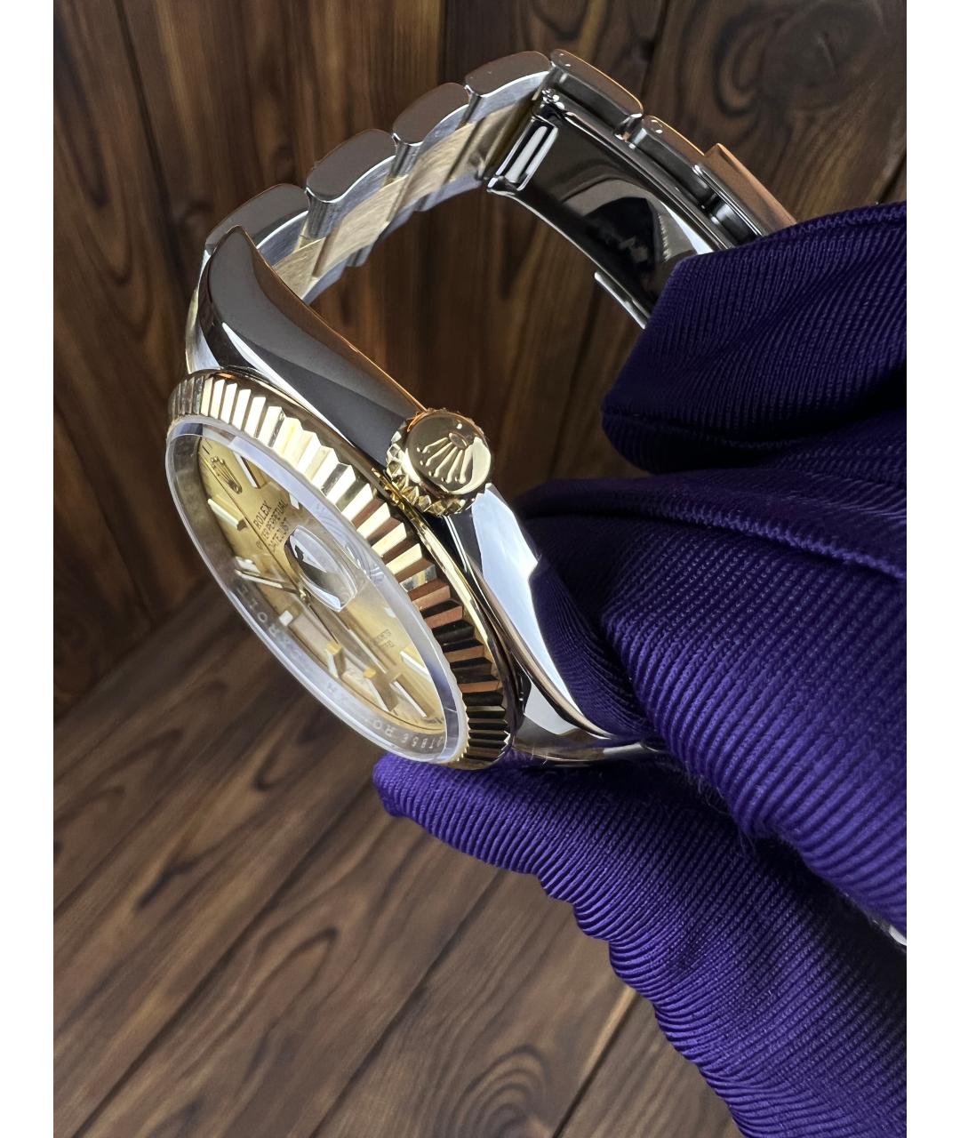 ROLEX Часы из желтого золота, фото 5