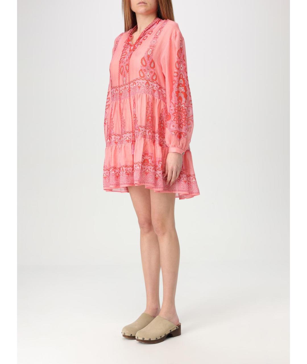ETRO Розовое платье, фото 4