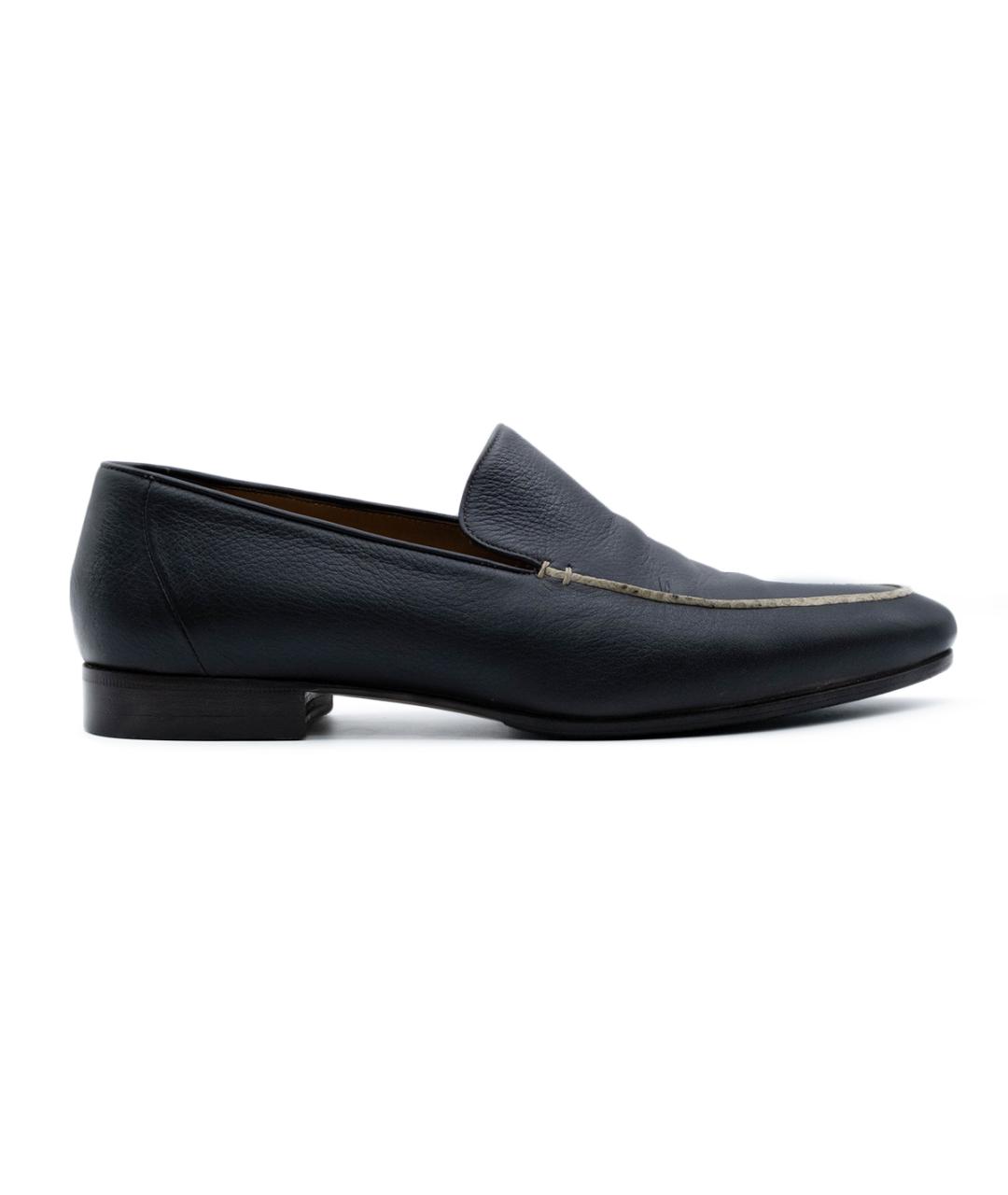 BRIONI Коричневые кожаные лоферы, фото 6