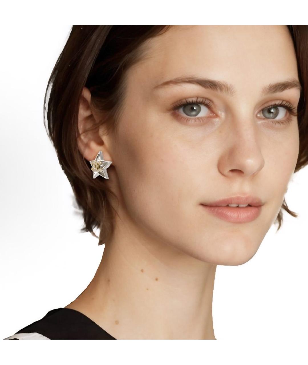 CHANEL Металлические серьги, фото 5