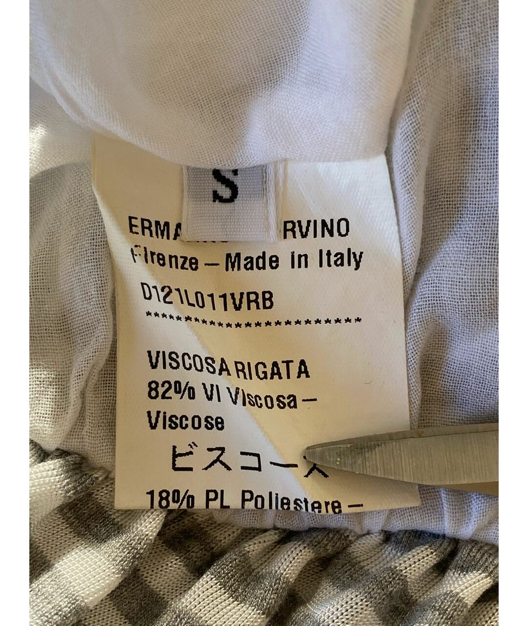 ERMANNO SCERVINO Серая вискозная майка, фото 4