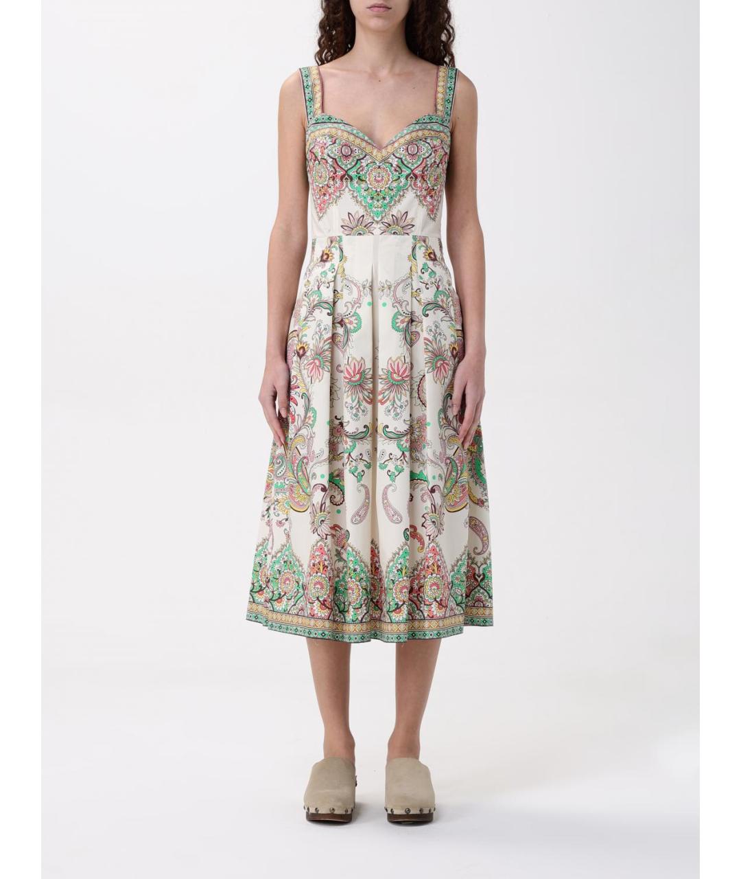 ETRO Бежевое платье, фото 2